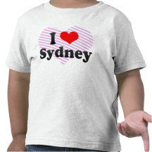 I Love Sydney, Australia Tshirt