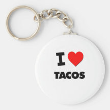 I love Tacos Key Chain