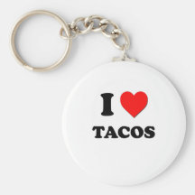 I love Tacos Keychain