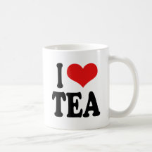 I Love Tea Coffee Mugs
