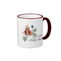 I Love Teddy Bears Lady Bug Bear Mug