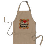 I Love Telephone Operators Aprons
