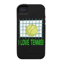 I Love Tennis iPhone 4/4S Case