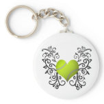 I Love Tennis keychains