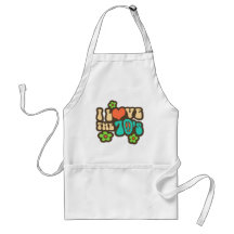 I Love The 70's Aprons