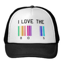 I love the 80´s design hat