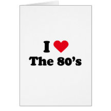 I love the 80's cards