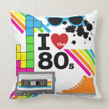 I Love the 80s Pillow