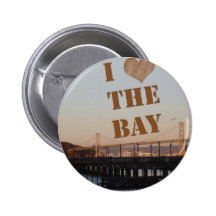 I Love The Bay! Pin