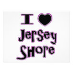 I love the jersey shore personalized invites