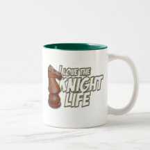 I Love The Kinght Life Mugs