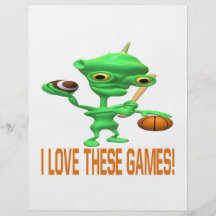I Love These Games Custom Flyer