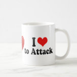 I Love to Attack Coffee Mugs