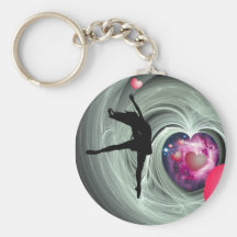 I Love To Dance! Key Chain