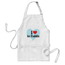 I Love to Paddle Aprons