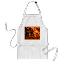 "I Love To Play With Fire" BBQ Apron