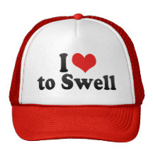 I Love to Swell Mesh Hat