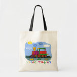 I Love Trains Bag
