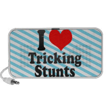 I love Tricking Stunts Notebook Speakers