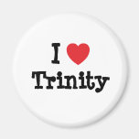 I love Trinity heart T-Shirt Magnets