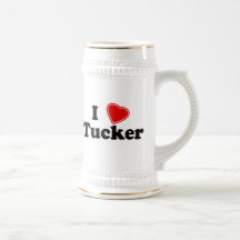 I Love Tucker Mug