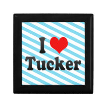 I Love Tucker, United States Trinket Box