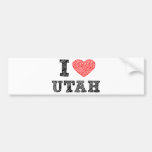 I-love-Utah.png Bumper Stickers