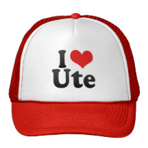 I Love Ute Hat
