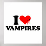 I love vampires poster