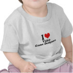 I Love Video Game Designers Tshirt