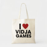 I love Video Games Tote Bags