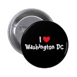I Love Washington DC Buttons