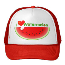 I Love Watermelon Hat