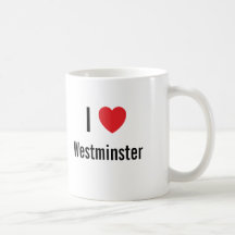 I love Westminster Mug