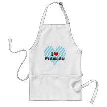 I Love Westminster, United States Aprons