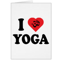 I Love Yoga Gift Cards