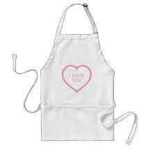 I Love You Aprons
