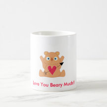 I Love You Beary Much!! Mugs