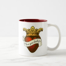 I Love You Dad Mugs