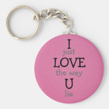 I love you Keychain
