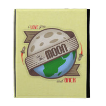 I Love You To The Moon And Back - iPad Case