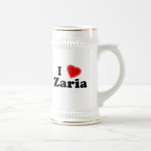 I Love Zaria Coffee Mug