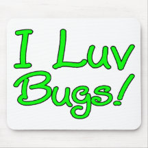 I Luv Bugs! Mouse Mats