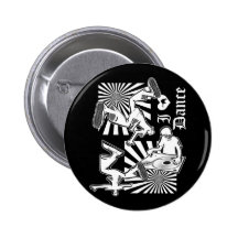 I LUV Dance-W Pins