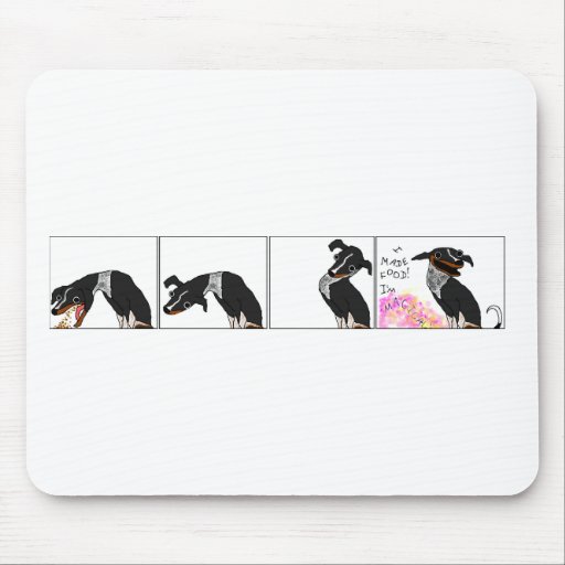 "I made food" Mouse Pad