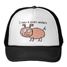 I Make A Great Sandwich Pork Trucker Hats