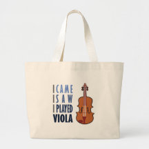 I Play Viola Bag