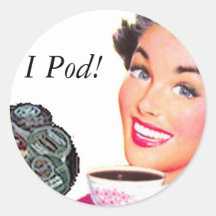 I Pod! Sticker