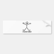 I Pooped Today Bumper Sticker