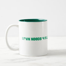 I pwn n00bs 4 a living, what do u do? coffee mug